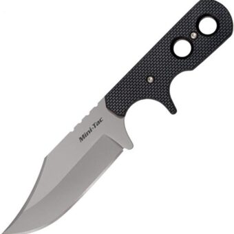 Cold Steel Mini Tac Series Fixed Blade Knife with Sheath