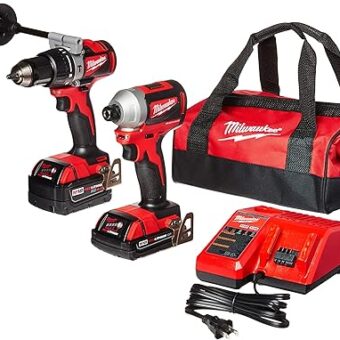 Cordless Combination Kit,2 Tools,18V DC