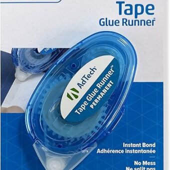 Crafter's Tape Permanent Glue Runner-.31"x8.75 Yards