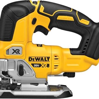 DEWALT 20V MAX XR Jig Saw, 3,200 Blade Speed, Cordless, Brushless Motor, LED Light, Bare Tool Only (DCS334B)