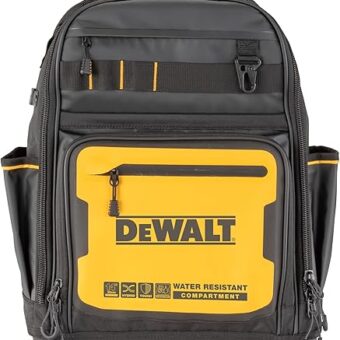 DEWALT Tool Backpack, Tool Storage and Organization, Durable and Water Resistant (DWST560102)