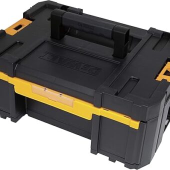 DEWALT Tool Organizer, TSTAK III, Single Deep Drawer, Holds Up To 100 lbs., Heavy Duty Latches, Removable Compartments for Small Tools and...