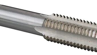 Drill America 1/2"-16 High Speed Steel British Standard Fine Taper Tap, DWT Series