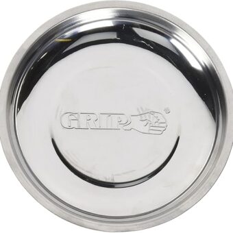 GRIP 6" Stainless Steel Magnetic Parts Tray