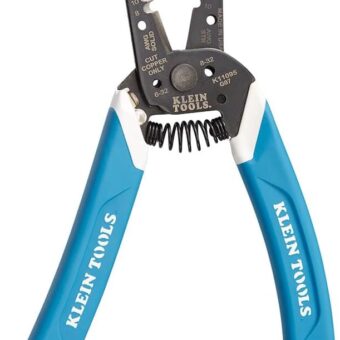 Klein Tools K11095 Klein-Kurve Wire Stripper and Cutter, for 8-18 AWG Solid and 10-20 AWG Stranded Wire