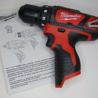 Milwaukee M12 12V 3/8-Inch Drill Driver (2407-20) (Bare Tool Only - Battery, Charger, and Accessories Not Included) (Limited Edition)