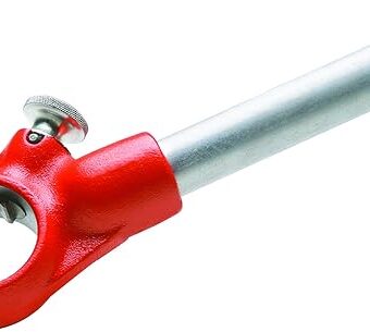 RIDGID 30118 Manual Pipe Threader for Model 12-R, Manual Ratcheting Tap Handle for Threading Dies (Ratchet and Handle Only)