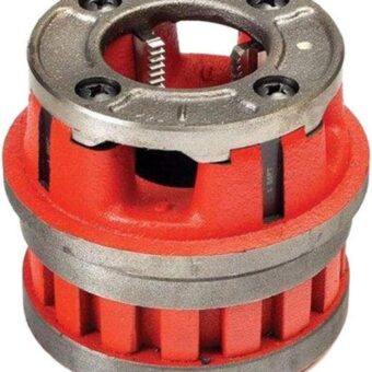 RIDGID 37415 Model 12-R Hand Threader Die Head, Alloy Right-Handed NPT Die Head for Nominal Pipe Size of 2-Inches