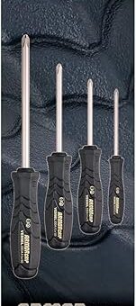 VESSEL - ARMOR GRIP™ Screwdriver Cross Point 4PC. Set (JISDRIVE) No.550APH4PBU