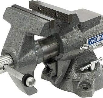 Wilton Multi-Purpose Bench Vise, 5-1/2" Jaw Width, 5" Max Jaw Opening, 2-3/4" Throat (Model 550P)