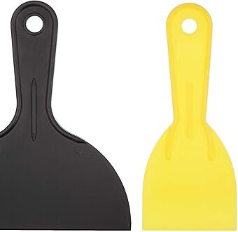 Amazon Basics Plastic Putty Knives 3-Pack: 1-1/2", 3", 6"