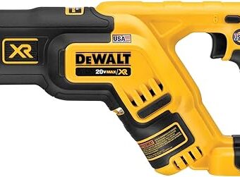 DEWALT 20V MAX* XR Reciprocating Saw, Compact, Tool Only (DCS367B), Black