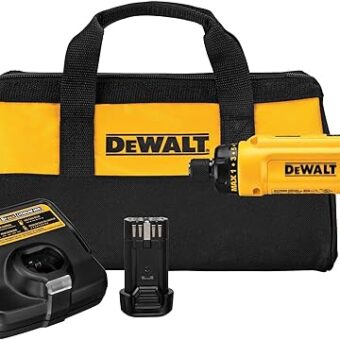 DEWALT 8V MAX Cordless Screwdriver Kit, Gyroscopic, 2 Batteries (DCF680N2)