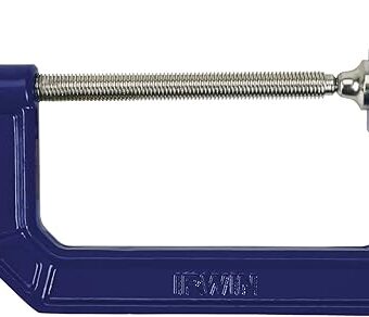 IRWIN QUICK-GRIP C-Clamp, 6", 225106, Blue