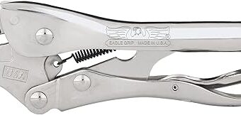 Malco Eagle Grip LP7R 7 in. Straight Jaw Locking Pliers