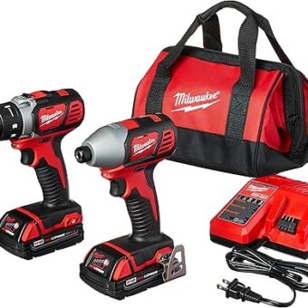 Milwaukee 2691-22 18-Volt Compact Drill and Impact Driver Combo Kit