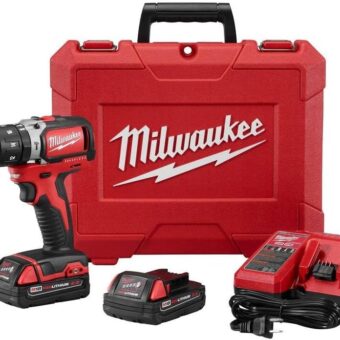 Milwaukee 2702-22CT M18 ½" Compact Brushless Hammer Drill/Driver Kit