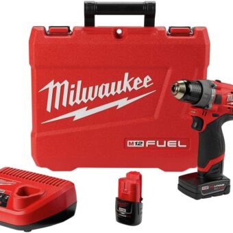 Milwaukee Electric Tools 2504-22 M12 Fuel 1/2" Hammer Drill Kit