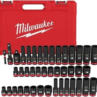 Milwaukee Socket Set MET & SAE IMP 3/8IN 49-66-7009