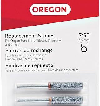 Oregon 28841 7/32-Inch Electric Sure Sharp Replacement Sharpening Stones,WHITE , RED