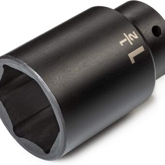 TEKTON 1/2 Inch Drive x 1-1/2 Inch Deep 6-Point Impact Socket | SID23038