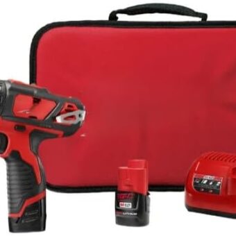 2407-22 model Fits for Milwaukee 2407-22 M12 12-Volt Cordless 3/8" Drill/Driver Kit, 0-400/0-1,500 RPM