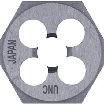 Century Drill & Tool 97607 Metric Hex Die, 5.0X0.90