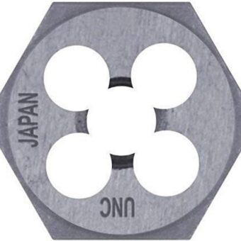 Century Drill & Tool 97612 Metric Hex Die, 9.0X1.00