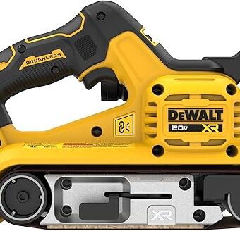 DEWALT 20V MAX* Belt Sander, Cordless, Brushless, Tool Only (DCW220B)