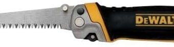 DeWalt DWHT20123 10-1/2" 8 TPI 2-in-1 Triple Ground Teeth Folding Jab Saw