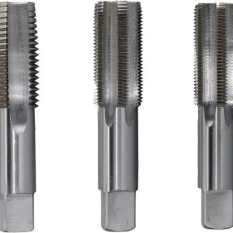 Drill America 1-3/8"-12 Carbon Steel Taper Tap (Pack of 1), DWT Series