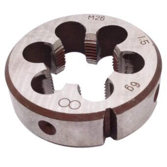 HSS 26mm x 1.5 Metric Die Right Hand Thread M26 x 1.5mm Pitch