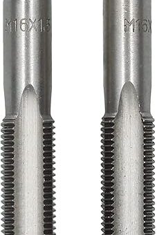 M16 x 1.5mm Metric Tap Set, Tungsten Steel, Taper and Plug Thread Cutter TD003