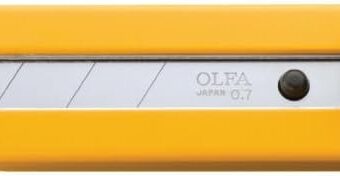 OLFA 25mm Extra Heavy-Duty Utility Knife (H-1) - Multi-Purpose Custom Cutting Depth Utility Knife w/ Anti Slip Grip & Snap-Off Blade, Replacement...