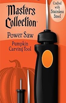 Pumpkin Masters - Masters Collection Power Saw, Easy-Grip Design and Interchangeable Blads for Maximum Control and Comfort