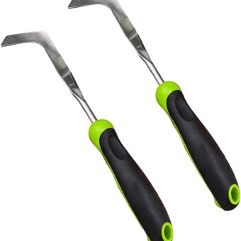 weed remover tool Garden Weeder Hand Weeding Tool Weed Remover Stainless Steel Gardening Weed Digger 2PCS