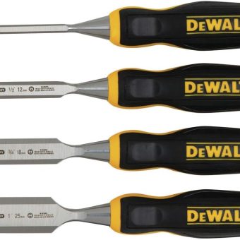 Dewalt DWHT16063 4 Piece Wood Chisel Set