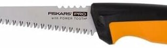 Fiskars Pro POWER TOOTH Jab Hand Saw (6 in blade.),Orange