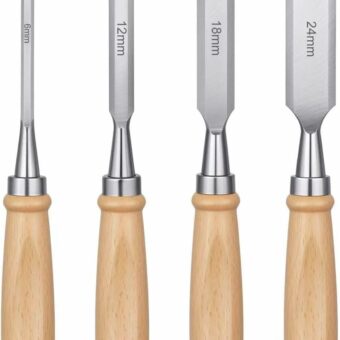 4 Piece Wood Chisel, Chisel, Professional Wood Chisel Sets Woodworking Tools Set,Bevel Edge Chisel Set,Woodwork Chisel.