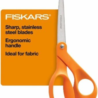 Fiskars 12-94518697WJ The Original Orange Handled Scissors