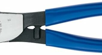 Klein Tools 63030 Cable Cutter, Made in USA, Coaxial Cable Cutter Cuts Up to 1-Inch Aluminum and Copper Coaxial Cable with One-Hand Shearing