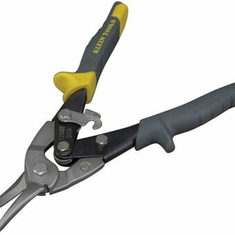 Klein Tools 1202S Metal Shears, Aviation Snips, Straight Cut