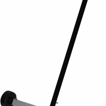 Grip Magnetic Pickup Sweeper 17" - 8.8 Pound Capacity - Extends from 23" to 40" - Easy Cleanup of Workshop, Garage, Construction - Lawn Sweeper