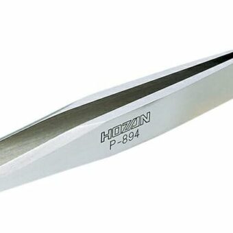 Hozan P-894 Heavy Duty Tweezers, 0.25mm tip