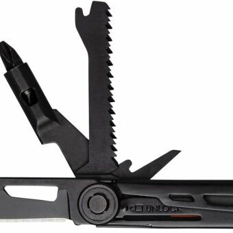 Gerber Gear Armbar Trade 8-in-1 Multi-tool - 2.5" Plain Edge Blade, Pry Bar, Hammer - EDC Gear and Equipment - Burnt Orange