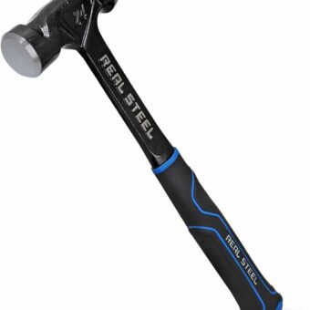 Real Steel Ball Peen Hammers 24 Oz Onepiece Forged Steel Ball Pein Hammer 0519