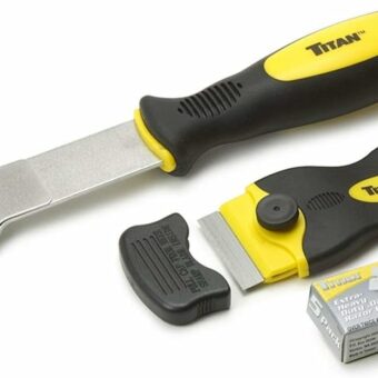 Titan 17002 2-Piece Multi-Purpose and Mini Razor Scraper Set