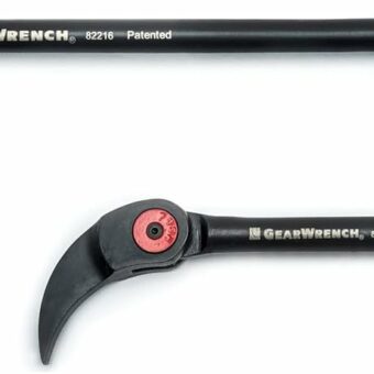 GEARWRENCH 2 Pc. Indexing Pry Bar Set, 8" & 16" - 82300