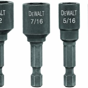 DEWALT Nut Driver Set, Impact Ready, Magnetic, 5-Piece (DW2235IR)