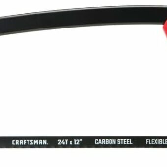 CRAFTSMAN Hand Saw, 12-Inch Hacksaw (CMHT20138)